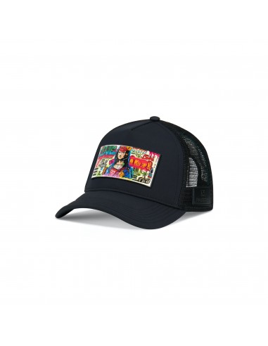 PARTCH Mona Trucker Hat Black Removable Clip Toutes les collections ici