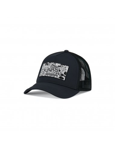 PARTCH Pop Love Wht/Blk Trucker Hat Black Removable Clip offre 