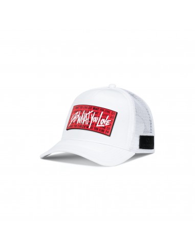 PARTCH DWYL R55 Trucker Hat White Removable Clip pas cher