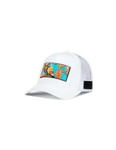 PARTCH Exsyt Trucker Hat White Removable Clip Fin de série