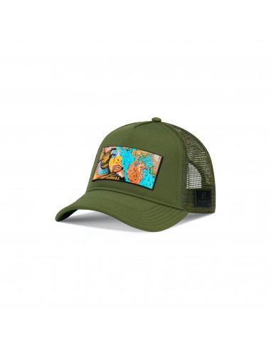 PARTCH Exsyt Trucker Hat Khaki Green Removable Clip acheter