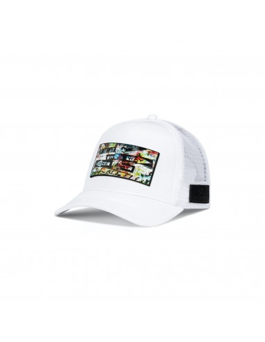 PARTCH Unixvi Trucker Hat White Removable Clip en linge