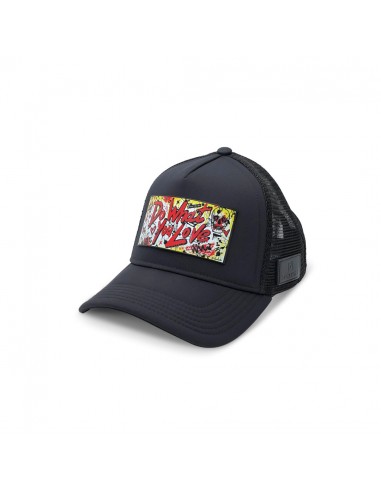 PARTCH DWYL Trucker Hat Black Removable Clip Les magasins à Paris