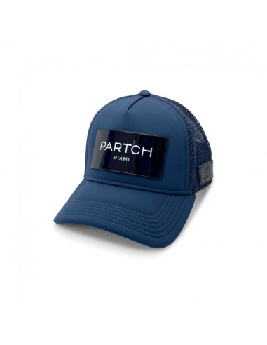 PARTCH Logomania Trucker Hat Navy Blue Removable Clip prix pour 