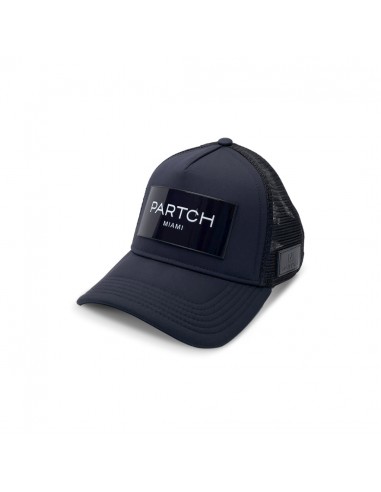 PARTCH Logomani Trucker Hat Black Removable Logomania pas cher chine