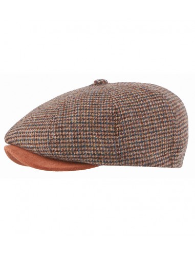 Edward Harris Tweed Newsboy Cap rembourrage situé sous