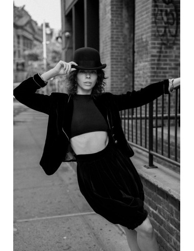 Charlie Bowler Felt Hat Black en ligne des produits 