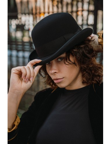 Charlie Bowler Felt Hat Black meilleur choix