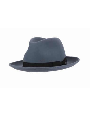 Wisley Fedora Felt Hat Goblin Blue la chaussure