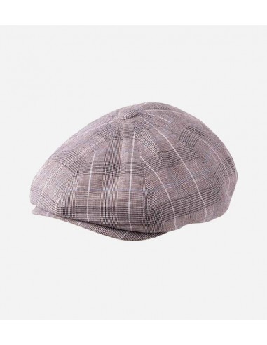 MARMOT Linen Mens Newsboy Cap Lightgray-Silver hantent personnes