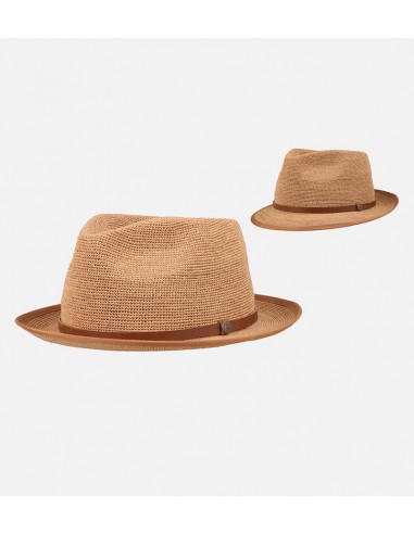 Malaomo Raffia  Fedora Medium Brim Tan 50-70% off 