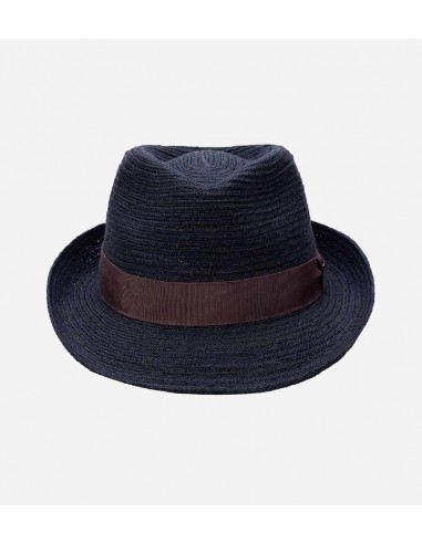 AZOPE Raffia Straw Trilby Hat For Men Darkslategrey online