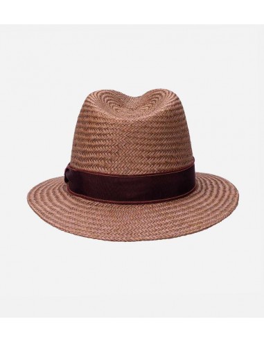 DITRY Palm Fiber Straw Work Hat Middle Brim Tan pas cher 