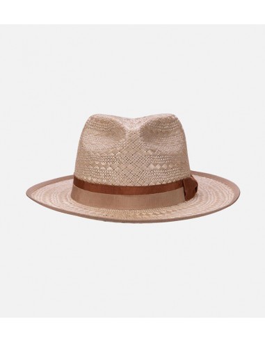 LAS PALMAS Hemp Womens Straw Fedora Medium Brim Cornsilk outlet