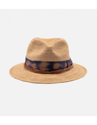 AGOBART Raffia Straw Sun Hat Medium Brim Burlywood les ctes