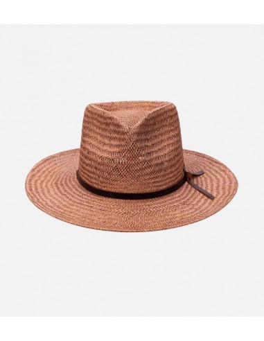 BALD EAGLE Palm Fiber Mens Summer Straw Fedora Saddlebrown store