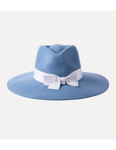 Women Wool Fedora Wide Brim Structured Tear Drop Crown Top Découvrez la collection