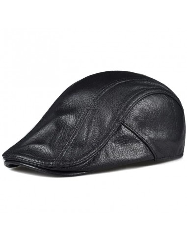 GLTR Genuine Leather Flat Cap 2023