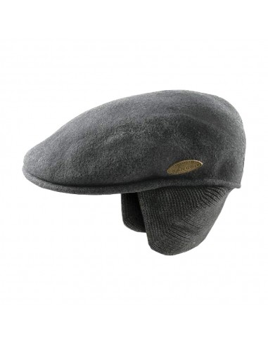 Casquette Plate en Laine 504 avec Protège-Oreilles flanelle foncée KANGOL votre restaurant rapide dans 