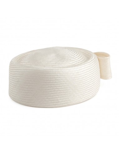 Chapeau Calot en Paille Jackie O ivoire WHITELEY 50-70% off 