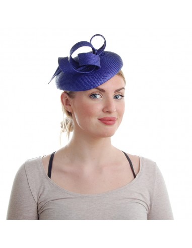 Chapeau Calot Genevieve bleu cobalt FAILSWORTH outlet