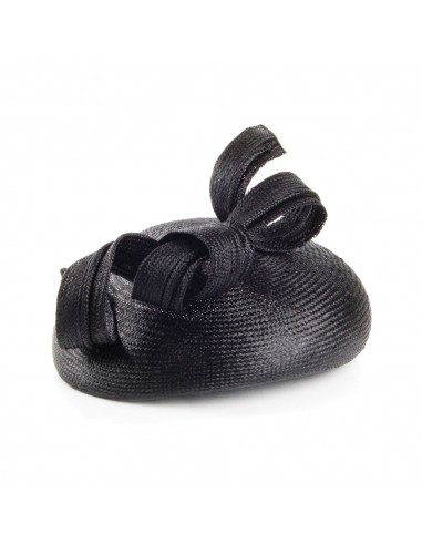 Chapeau Calot en Paille Duchesse De Cambridge noir WHITELEY Profitez des Offres !