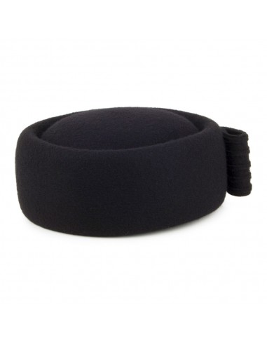 Chapeau Calot en Laine Jackie O Loop Bow noir WHITELEY 50-70% off 