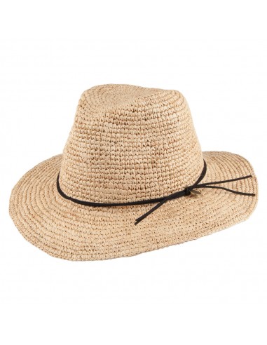 Chapeau Fedora en Paille Celery naturel BARTS Fin de série