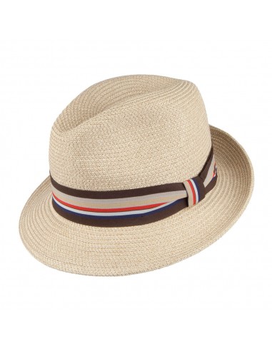 Chapeau Fedora Salem naturel BAILEY Pour