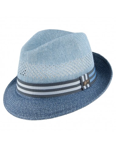 Chapeau Trilby Berle bleu marine BAILEY solde