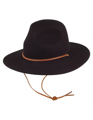 Chapeau Australien Tiller III noir BRIXTON Fin de série