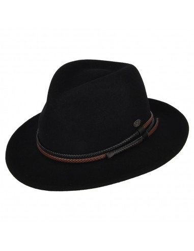 Chapeau Fedora Déformable Nelles noir BAILEY france