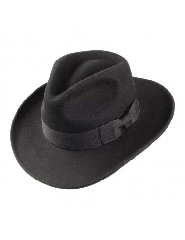 Chapeau Fedora Ford noir JAXON & JAMES plus qu'un jeu 