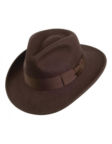 Chapeau Fedora Ford marron JAXON & JAMES livraison gratuite