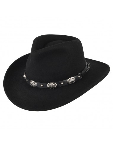 Chapeau de Cowboy Tombstone noir JAXON & JAMES En savoir plus