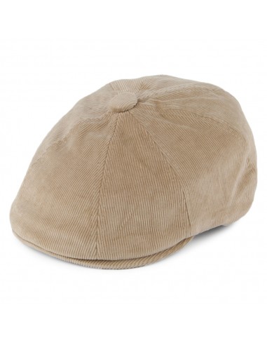 Casquette Gavroche en Velours Côtelé Hawker beige KANGOL en ligne