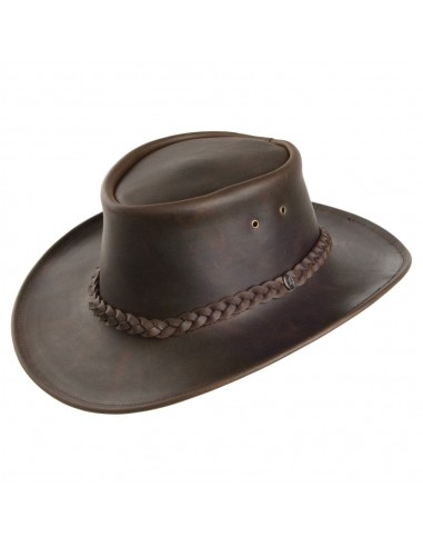 Chapeau Australien en Cuir Déformable marron JAXON & JAMES en ligne des produits 