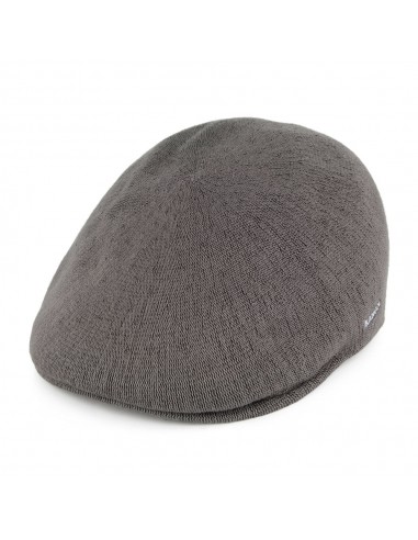 Casquette Plate 507 en Bambou anthracite KANGOL Les êtres humains sont 