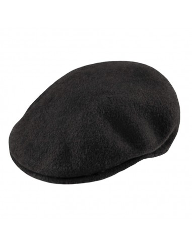 Casquette Plate en Laine 504 noir KANGOL meilleur choix