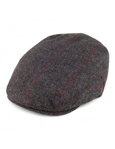 Casquette Plate en Tweed Balmoral Country anthracite CHRISTYS Découvrez la collection