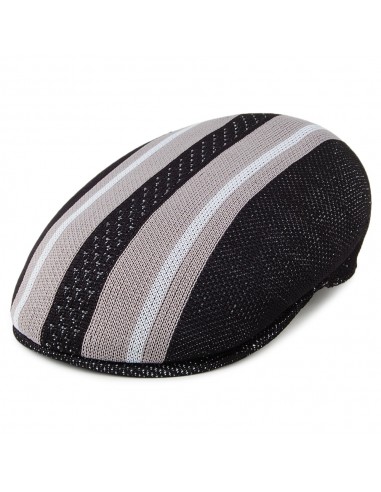 Casquette Plate Vented Stripes 504 noir KANGOL pour bénéficier 