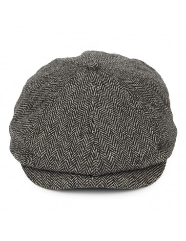 Casquette Gavroche à Chevrons Brood gris-noir BRIXTON Fin de série