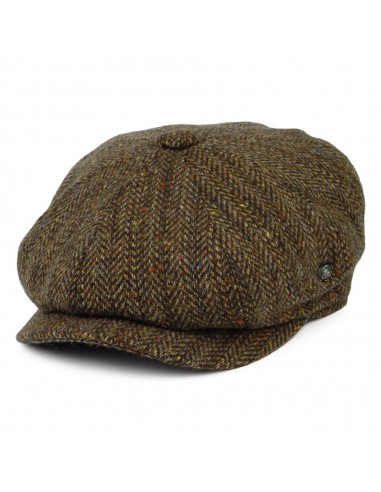 Casquette Gavroche en Tweed du Donegal Calotte Profonde Shannon mousse CITY SPORT Les magasins à Paris et en Île-de-France