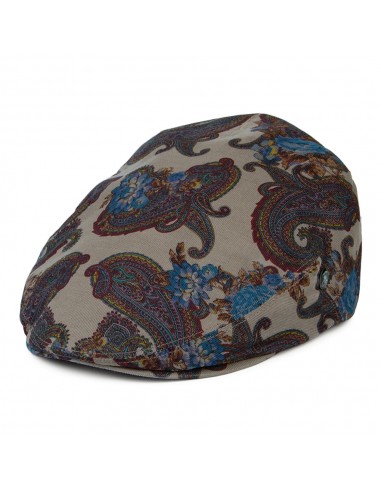 Casquette Plate Paisley beige sable CITY SPORT prix pour 