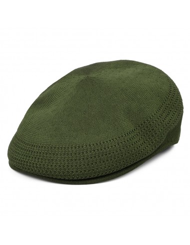 Casquette Plate en Tropic 504 Ventair vert militaire KANGOL Dans la société mordern