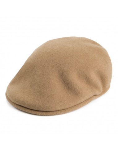 Casquette Plate en Laine 504 camel KANGOL Livraison rapide