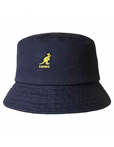 Chapeau Bob en Coton Délavé bleu marine KANGOL en ligne