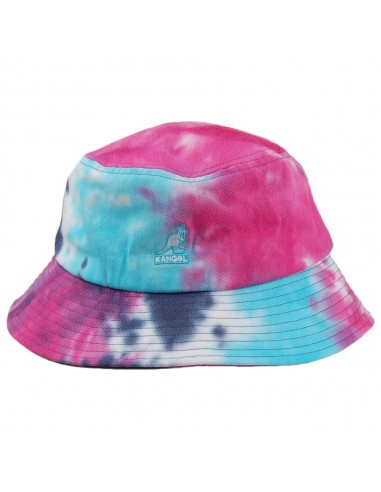 Chapeau Bob Tie Dye bleu-rose KANGOL suggérées chez