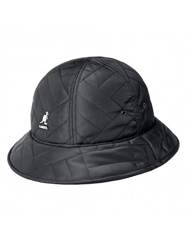 Chapeau Bob Matelassé Casual noir KANGOL le des métaux précieux