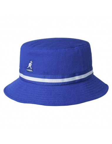 Chapeau Bob Stripe Lahinch bleu KANGOL soldes